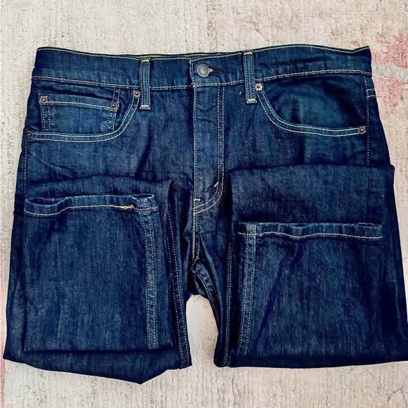 Levi’s 511 indigo stretch jeans 34/34 - Picture 2 of 2